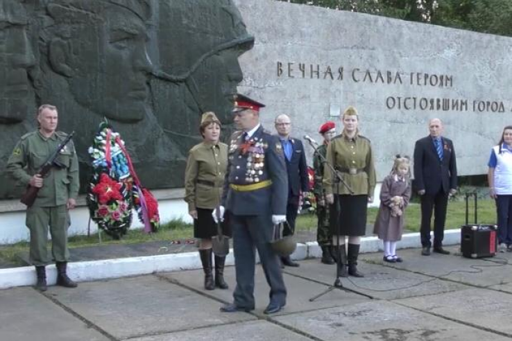 Земля Доблести: у «Берега мужественных» почтили память героев Великой Отечественной войны