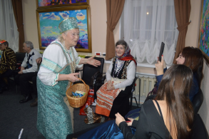 Празднование Святок в Доме дружбы Ленинградкой области