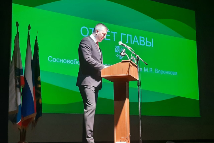 Глава Сосновоборского городского округа  выступил с отчетом о работе за 2020 год