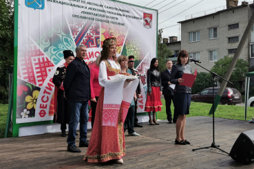 В Ополье стартовал Фестиваль национальных культур!