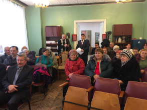Отчетное собрание в Терпилицком сельском поселении Волосовского района