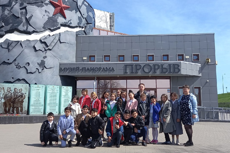 Дети из Осельков впервые побывали в музее «Прорыв»