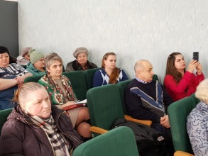 Отчетное собрание в Оредежском сельском поселении Лужского района 