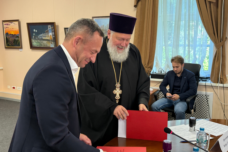 Комитет развивает сотрудничество с Выборгской епархией