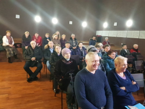 Отчетное собрание в  Скребловском сельском поселении Лужского района